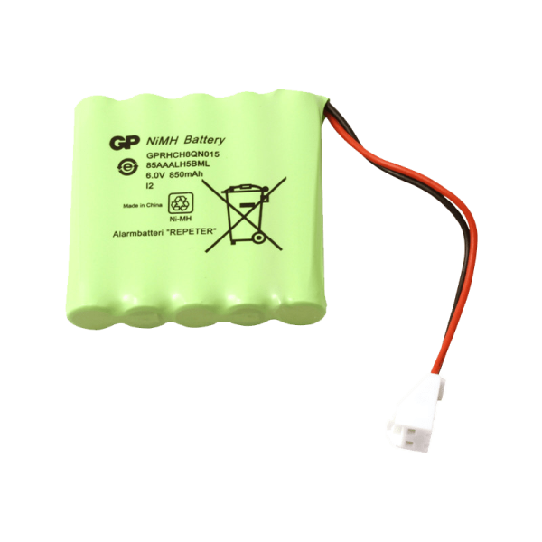 6V 850mAh Akkupakk 1W repeaterhez