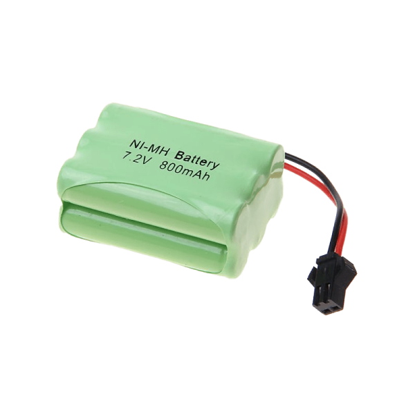 7,2V 800mAh akkupakk